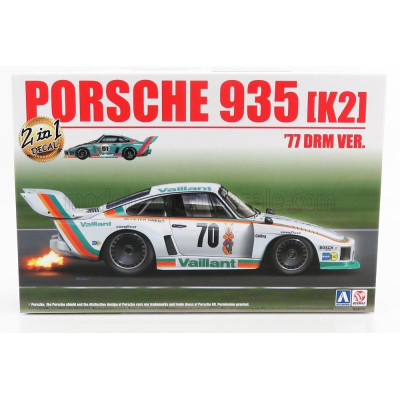 BEEMAX PORSCHE 935/77A TURBO VAILLANT N 70 DRM SEASON 1977 P.GREGG - N 51 DRM SEASON 1977 B.WOLLEK 1/24