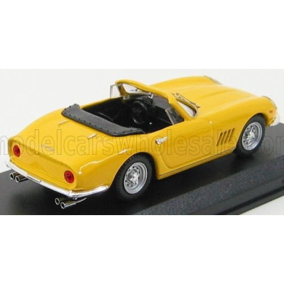 BEST MODEL FERRARI 275 GTB/4 SPIDER 1966 - YELLOW 1/43