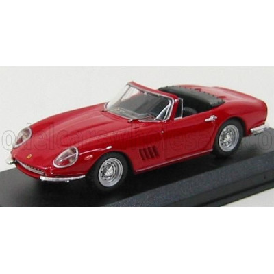 BEST MODEL FERRARI 275 GTB/4 SPIDER 1966 - RED 1/43