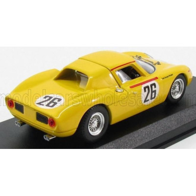 BEST MODEL FERRARI 250LM 3.3L V12 ch. n6313 TEAM PIERRE DUMAY N 26 2nd 24h LE MANS 1965 PIERRE DUMAY - GUSTAVE GOSSELIN - YELLOW