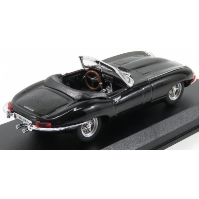 BEST MODEL JAGUAR E-TYPE SPIDER 1961 - BLACK 1/43
