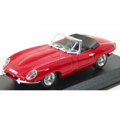 BEST MODEL JAGUAR E-TYPE SPIDER 1961 - RED 1/43