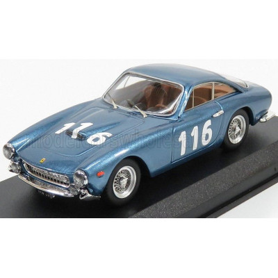 BEST MODEL FERRARI 250 GTL N 116 TARGA FLORIO 1965 BLOUIN - SAUER - BLUE 1/43