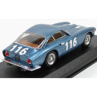 BEST MODEL FERRARI 250 GTL N 116 TARGA FLORIO 1965 BLOUIN - SAUER - BLUE 1/43