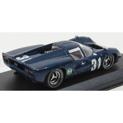 BEST MODEL LOLA T70 COUPE N 31 1000km SPA 1968 EPSTEIN - LIDDEL - BLUE 1/43