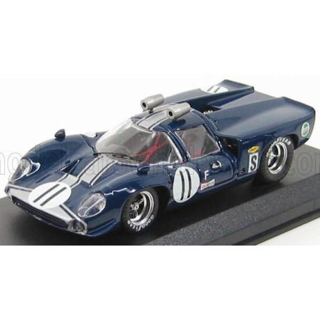 BEST MODEL LOLA T70 COUPE N 11 SEBRING 1968 DE UDY - DIBLEY - BLUE 1/43