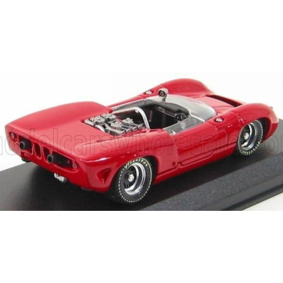 BEST MODEL LOLA T70 SPIDER PROVA 1956 - RED 1/43