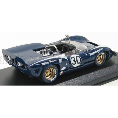 BEST MODEL LOLA T70 SPIDER N 30 BRIDGEHAMPTON 1966 D.GURNEY - BLUE WHITE 1/43