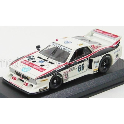 BEST MODEL LANCIA BETA MONTECARLO N 66 24h LE MANS 1982 LAMERLE - OLIVAR - CASTELLANO - WHITE 1/43