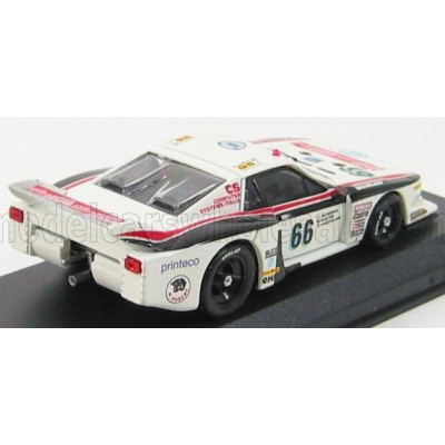 BEST MODEL LANCIA BETA MONTECARLO N 66 24h LE MANS 1982 LAMERLE - OLIVAR - CASTELLANO - WHITE 1/43