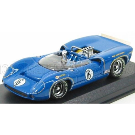 BEST MODEL LOLA T70 SPIDER N 16 ST.JOVITE 1966 M.DONOHUE - BLUE 1/43