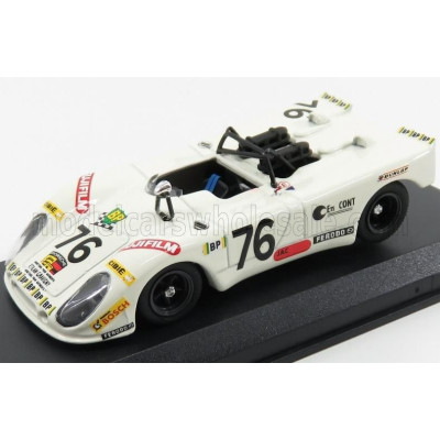 BEST MODEL PORSCHE 908/2 FLUNDER N 76 24h LE MANS 1972 LAGNIEZ - TOUROUL - WHITE 1/43