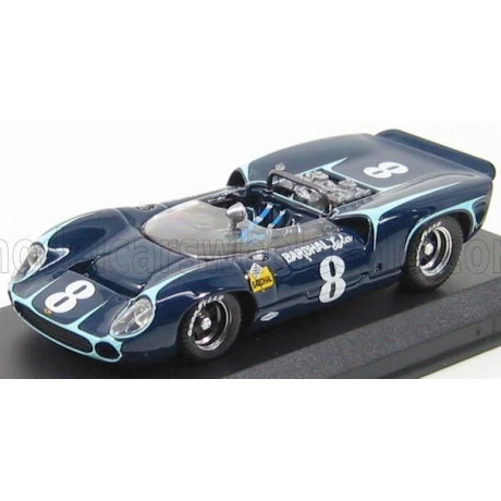 BEST MODEL LOLA T70 SPIDER N 8 WATKINS-GLEN 1966 J.GRANT - DARK BLUE 1/43