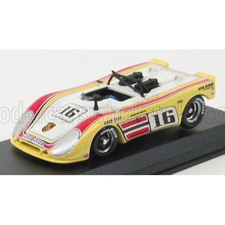 BEST MODEL PORSCHE FLUNDER N 16 WATKINS-GLEN 1974 - YELLOW RED 1/43