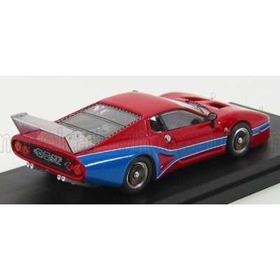 BEST MODEL FERRARI 512 BB SHILHOUETTE PROVA 1978 - RED BLUE 1/43