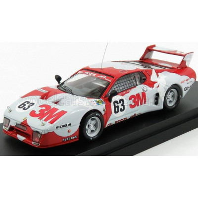 BEST MODEL FERRARI 512BB LM 4.9L TEAM JMS CHARLES POZZI 3M N 63 24h LE MANS 1979 M.LECLERE - C.BALLOT LENA - P.GREGG - RED LIGHT