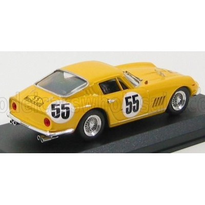 BEST MODEL FERRARI 275 GTB N 55 NURBURGRING 1966 BIANCHI - DE KEIM - YELLOW 1/43
