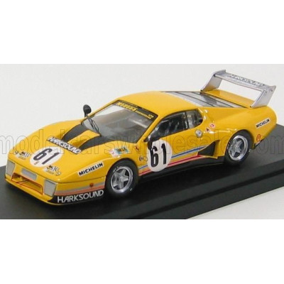 BEST MODEL FERRARI 512BB LM N 61 LE MANS 1980 BEAURLYS - FAURE - YELLOW 1/43