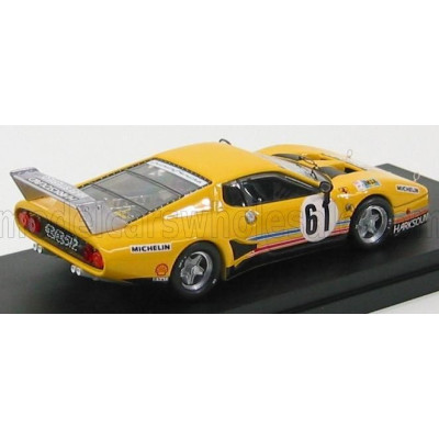 BEST MODEL FERRARI 512BB LM N 61 LE MANS 1980 BEAURLYS - FAURE - YELLOW 1/43