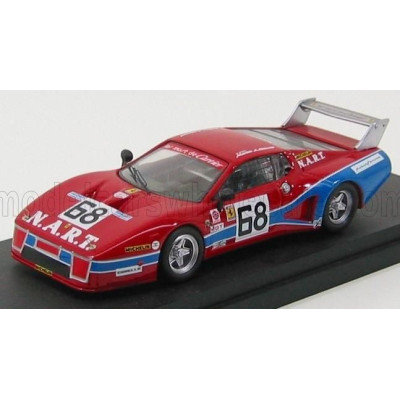 BEST MODEL FERRARI 512 BB LM NART N 68 DAYTONA 1979 TULLIUS - BEDARS - RED BLUE 1/43