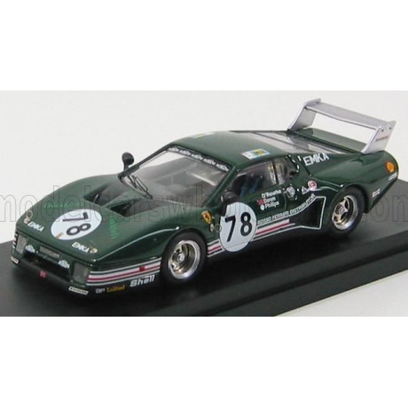 BEST MODEL FERRARI 512BB LM N 78 24h LE MANS 1980 O'ROUTKE - DOWN - PHIL - GREEN 1/43