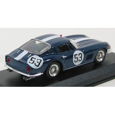 BEST MODEL FERRARI 275 GTB N 53 MONZA 1967 VESTEY GASPAR - BLUE 1/43