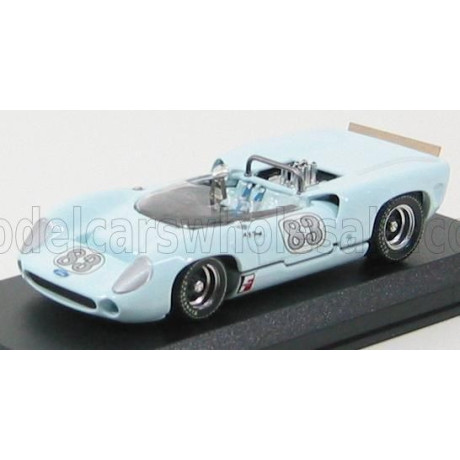 BEST MODEL LOLA T70 SPIDER N 83 NASSAU 1966 A.J. FOYT - VERY LIGHT BLUE 1/43