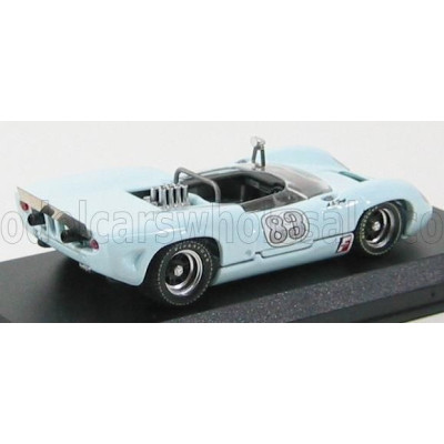 BEST MODEL LOLA T70 SPIDER N 83 NASSAU 1966 A.J. FOYT - VERY LIGHT BLUE 1/43