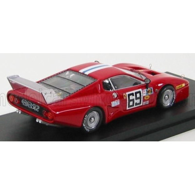 BEST MODEL FERRARI 512BB LM N 69 DAYTONA 1980 DIEVDONN - HENN - RED 1/43