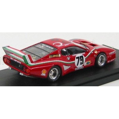 BEST MODEL FERRARI 512BB LM N 79 24h LE MANS 1980 DINI - VIOLATI - MICAN - RED 1/43