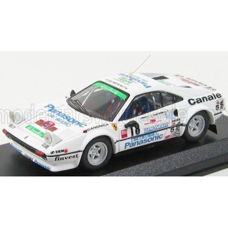 BEST MODEL FERRARI 308 GTB N 18 GR4 RALLY D'ELBA 1982 TOGNANA - DE ANTONI - WHITE 1/43