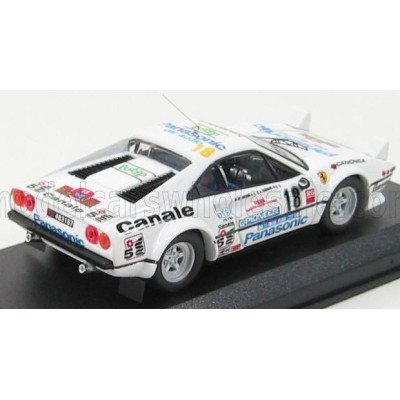 BEST MODEL FERRARI 308 GTB N 18 GR4 RALLY D'ELBA 1982 TOGNANA - DE ANTONI - WHITE 1/43