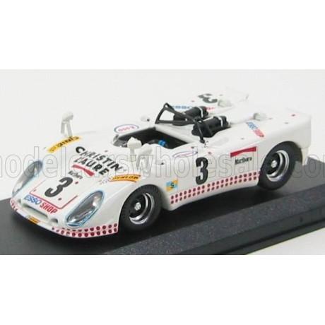 BEST MODEL PORSCHE FLUNDER N 3 LE MANS 1975 POIROT - ORTEGA - CUYN - WHITE 1/43