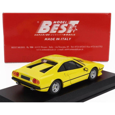 BEST MODEL FERRARI 308 GTB 1976 - YELLOW 1/43