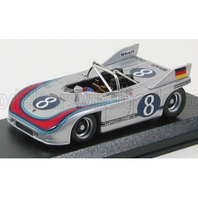 BEST MODEL PORSCHE 908/3 N8 TARGA FLORIO 1971 - SILVER 1/43