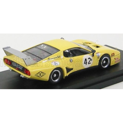 BEST MODEL FERRARI 512BB LM N 42 SILVERSTONE 1981 BOND - BELL - GRISWOR. - YELLOW 1/43