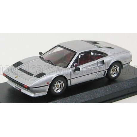 BEST MODEL FERRARI 208 GTB TURBO 1982 - SILVER 1/43
