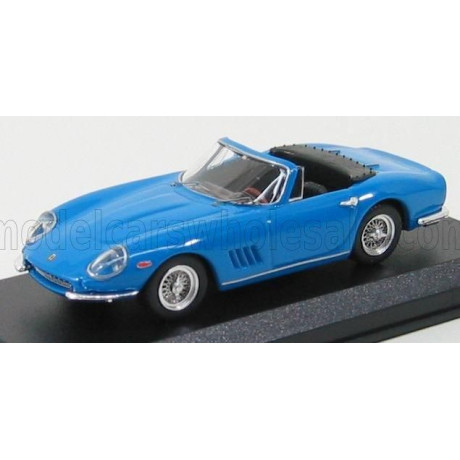 BEST MODEL FERRARI 275 GTB SPIDER - STEVE McQUEEN PERSONAL CAR - BLUETTE 1/43