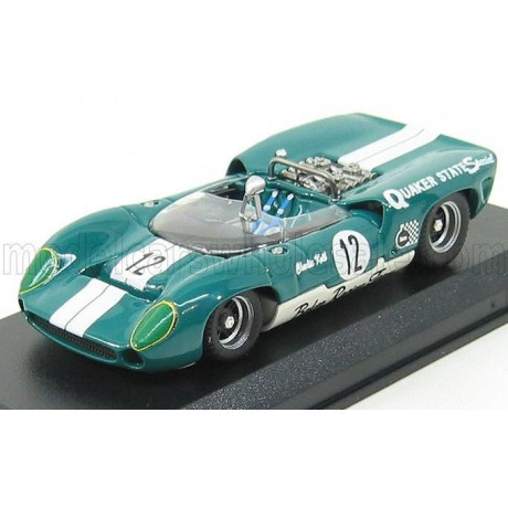 BEST MODEL LOLA T70 SPIDER N 12 LAS VEGAS 1967 - GREEN 1/43