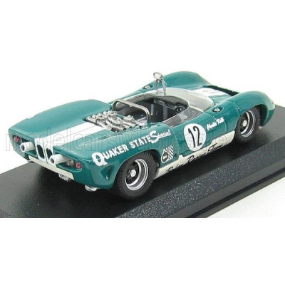 BEST MODEL LOLA T70 SPIDER N 12 LAS VEGAS 1967 - GREEN 1/43