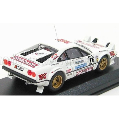 BEST MODEL FERRARI 308 GTB GR.4 N 24 RALLY DELLA LUNA 1980 GIORDANO - BOLLA - WHITE 1/43