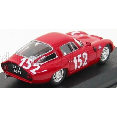 BEST MODEL ALFA ROMEO TZ1 N 152 TARGA FLORIO 1970 GIUGNO - SUTERA - RED 1/43