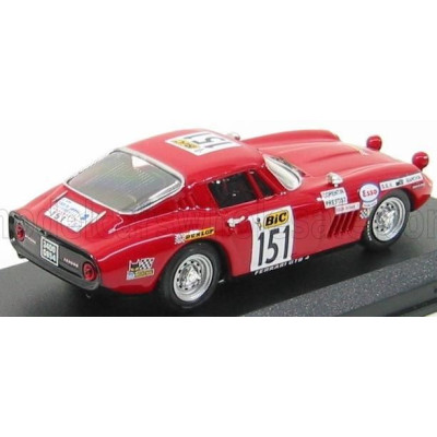 BEST MODEL FERRARI 275 GTB4 COUPE N 151 TOUR DE FRANCE 1970 A.CORENTIN - B.PREVOST - RED 1/43