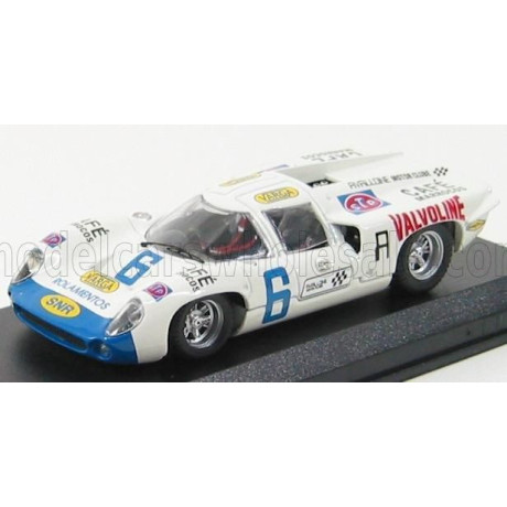 BEST MODEL LOLA T70 N 6 TARUMA 1971 A.C. AVALLONE - WHITE BLUE 1/43