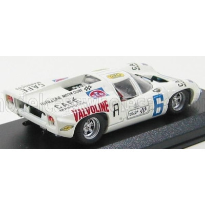 BEST MODEL LOLA T70 N 6 TARUMA 1971 A.C. AVALLONE - WHITE BLUE 1/43