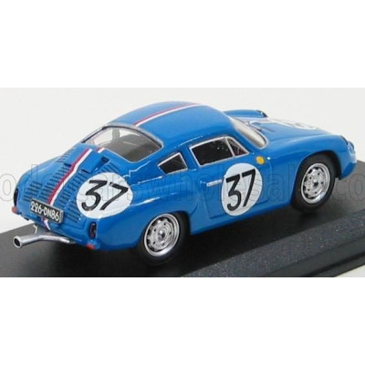 BEST MODEL PORSCHE 1600GS ABARTH N 37 24h LE MANS 1961 BUCHET - MONNERET - BLUE 1/43