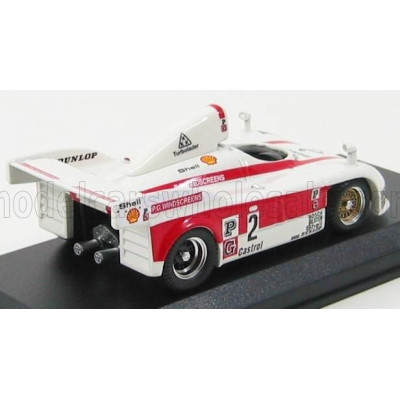 BEST MODEL PORSCHE 908/4 N 2 KYALAMI 1981 BRUNN - BARTH - MARTIN - WHITE RED 1/43