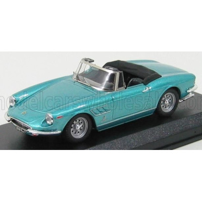 BEST MODEL FERRARI 330GT SPIDER 1966 - LIGHT BLUE GREEN MET 1/43