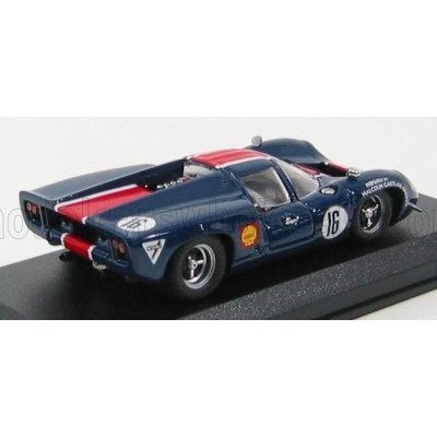 BEST MODEL LOLA T70 COUPE N 16 NORISRING 1969 B.MUIR - BLUE RED 1/43
