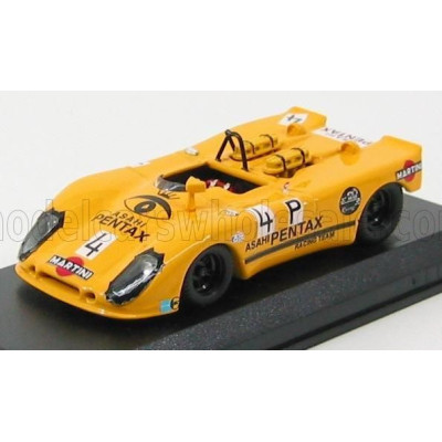 BEST MODEL PORSCHE 908/2 FLUNDER SPIDER N 4 NURBURGRING 1970 GRAGER - LEUZE - YELLOW 1/43
